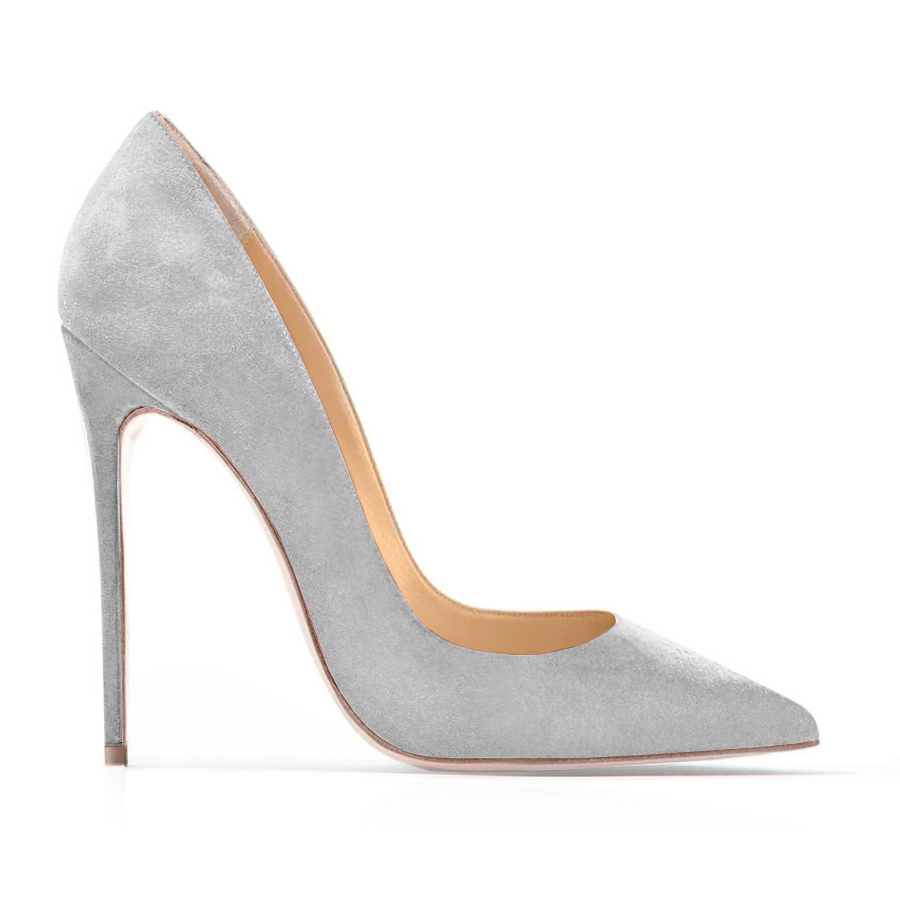 Décolleté CAMOSCIO GRIGIO – COD. 25551