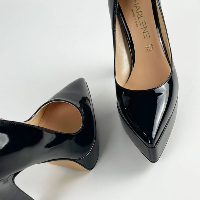 Décolleté vernice nera – COD. 34787 - Sito ufficiale SHARLENE CALZATURE