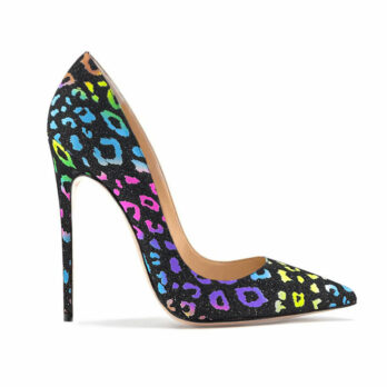 Décolleté maculato multicolor