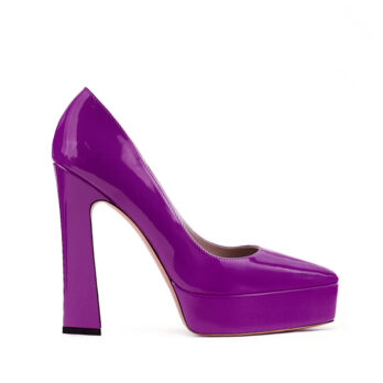 Décolleté vernice viola – COD. 152395