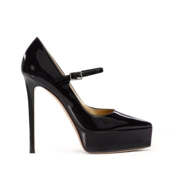 decollette bebe.vernice nera