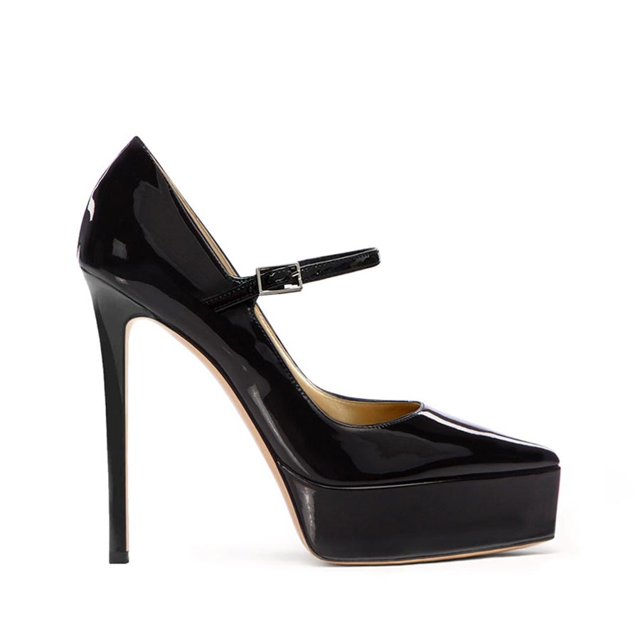 decollette bebe.vernice nera