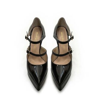 decollette bebe.vernice nera