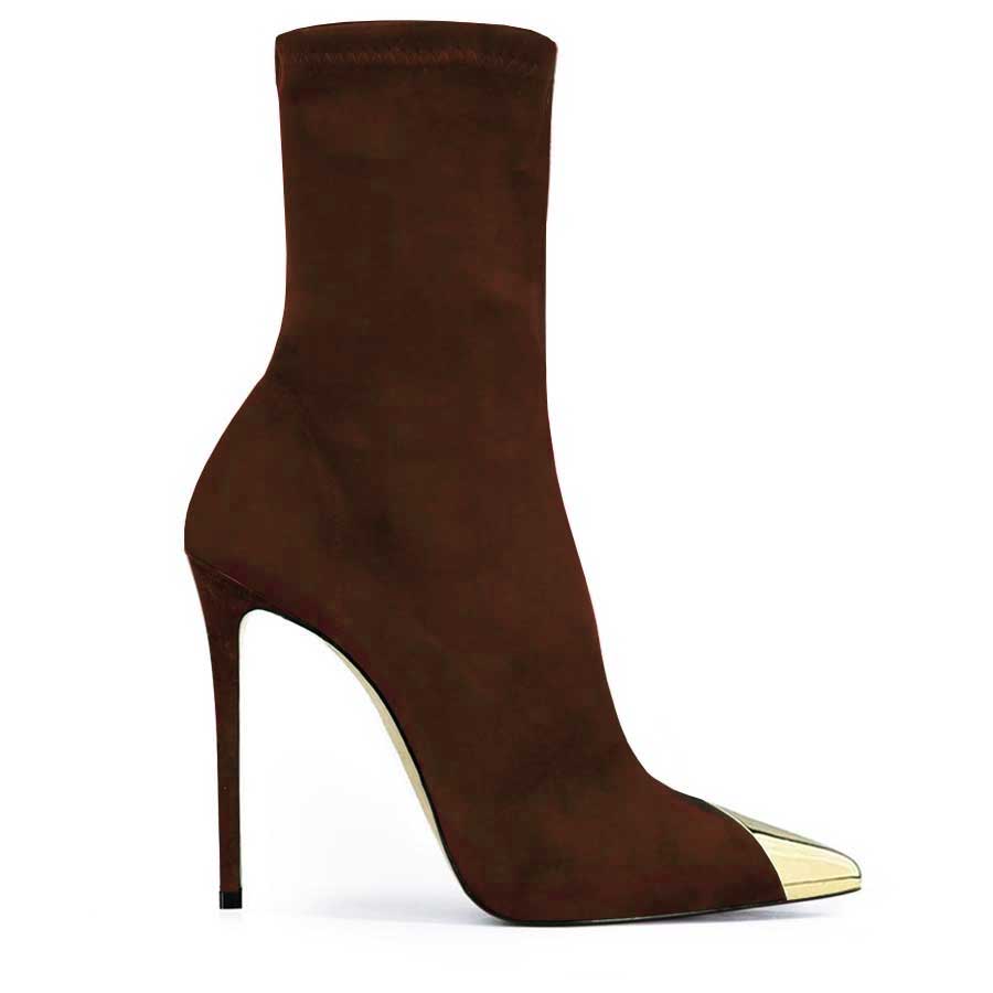 tronchetto camoscio testa di moro