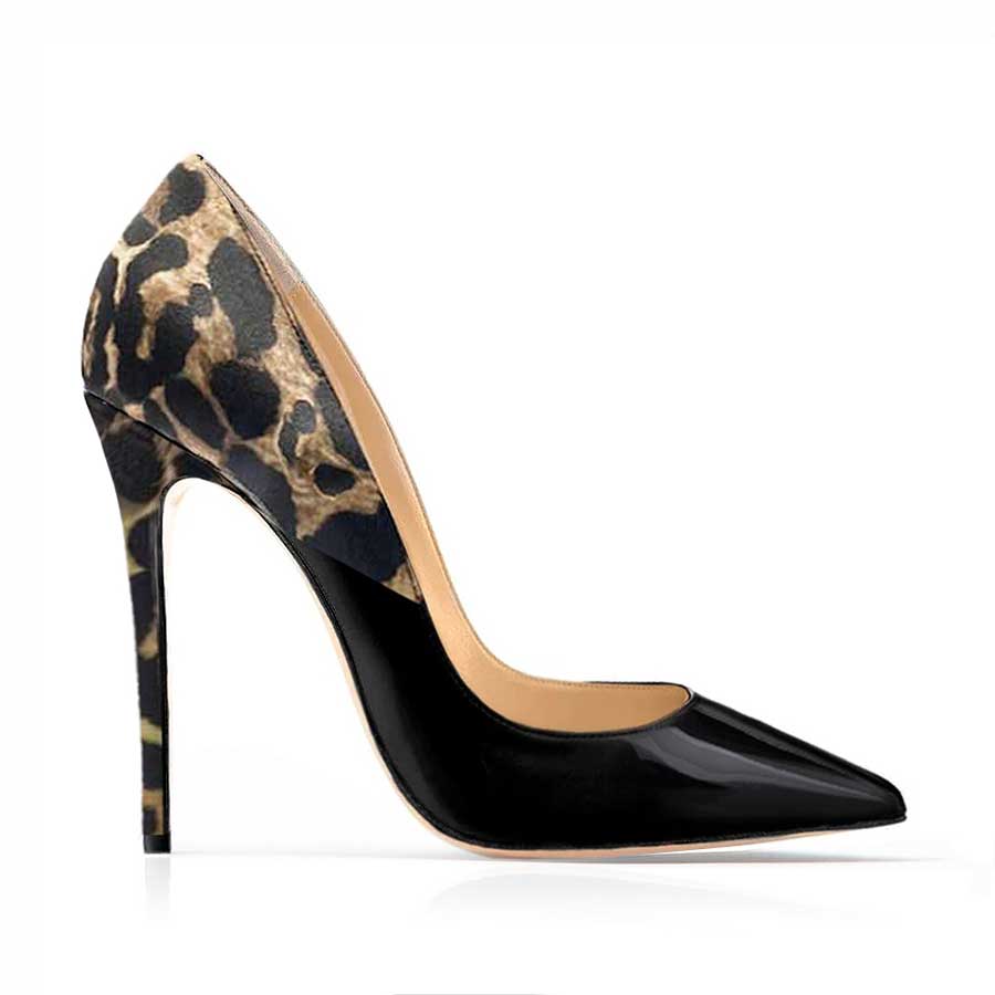 decolte nero maculato