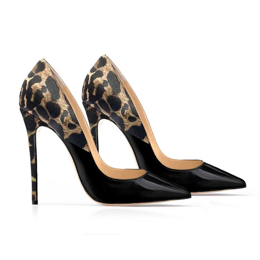 decolte nero maculato