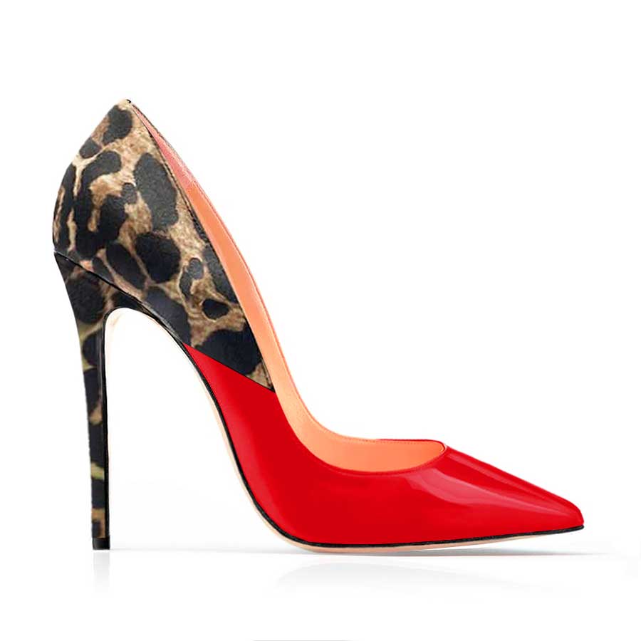 decolte rosso maculato