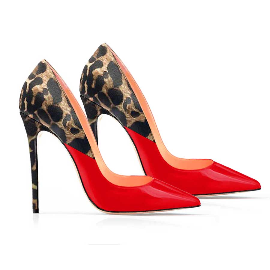 decolte rosso maculato