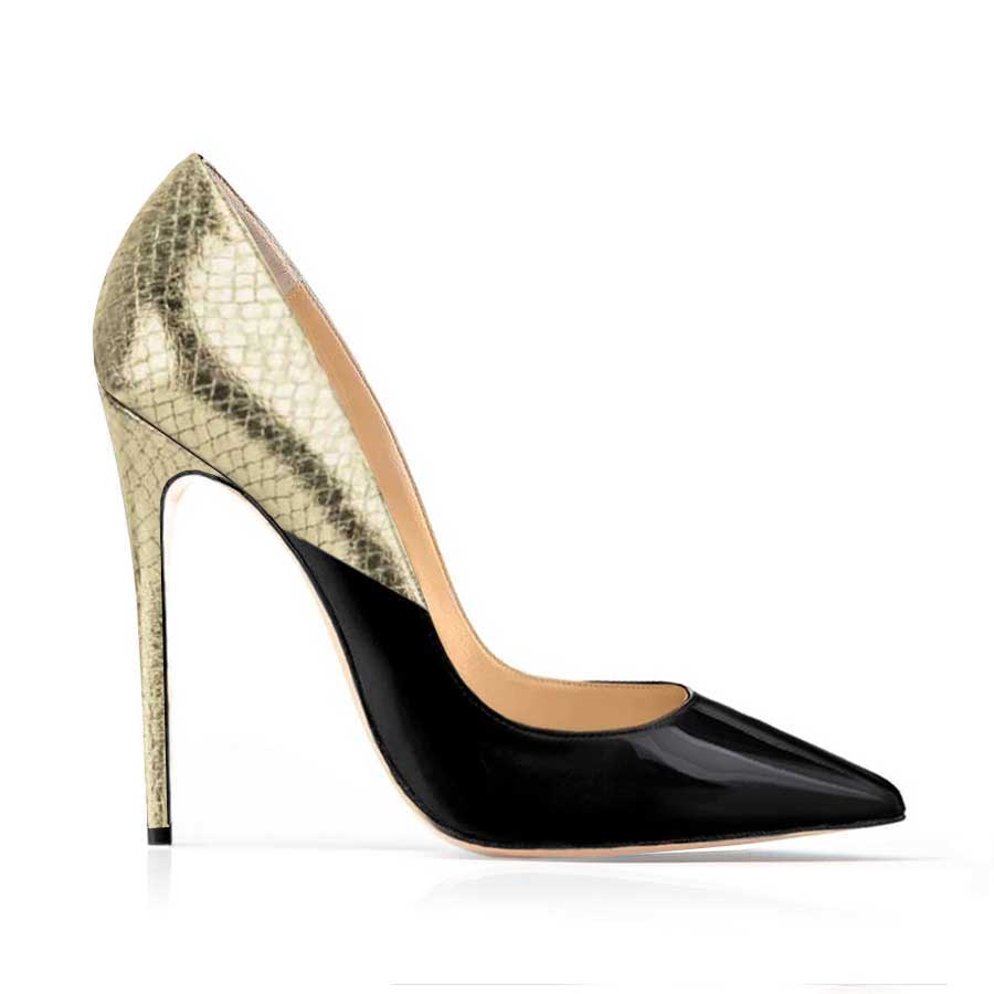 decolte nero platino