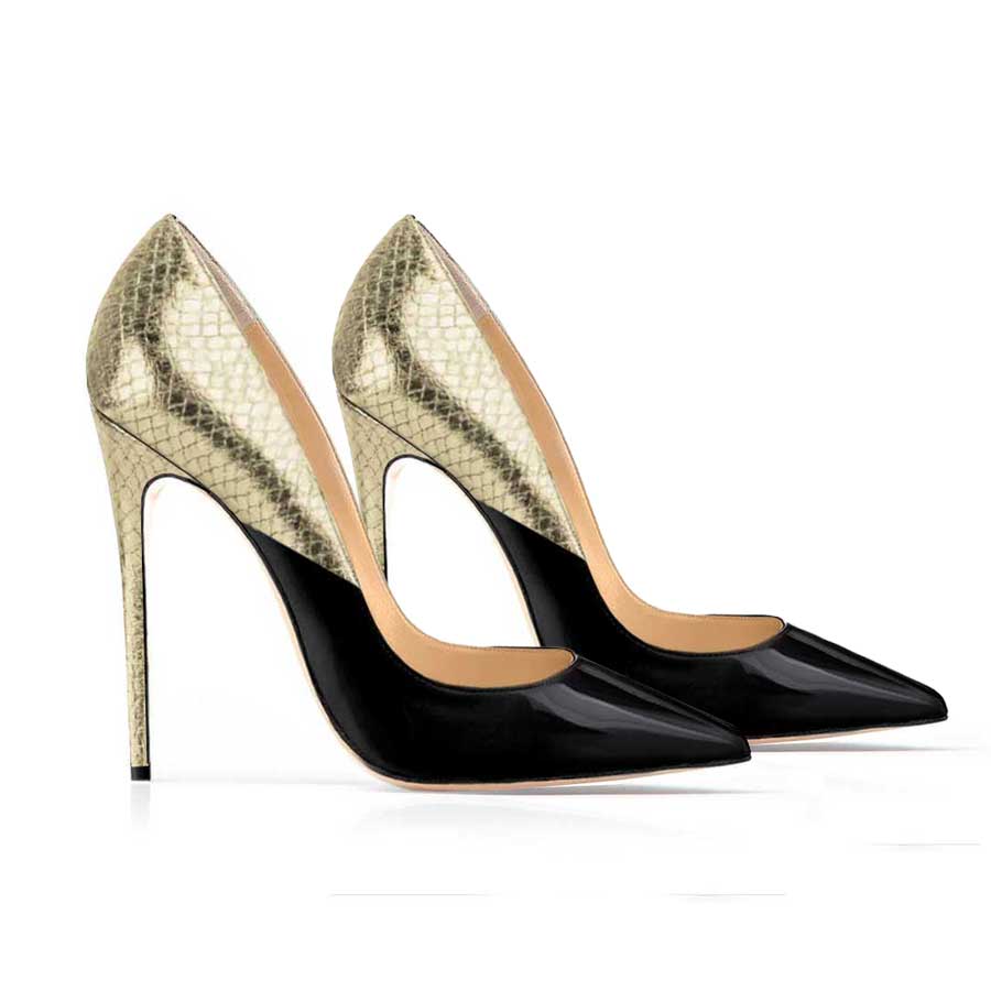 decolte nero platino