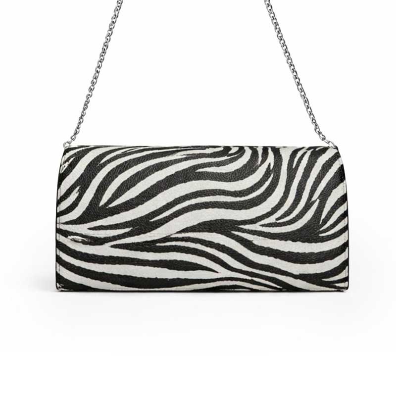 borsa pelle zebra